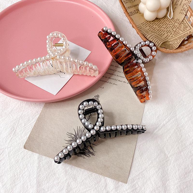 Pearl hairpin headdress Headwear