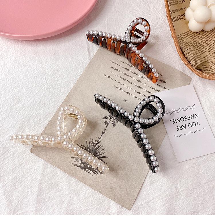 Pearl hairpin headdress Headwear