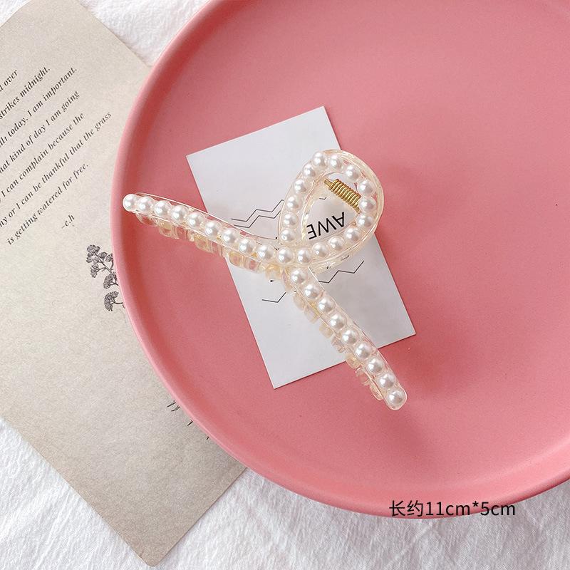 Pearl hairpin headdress Headwear