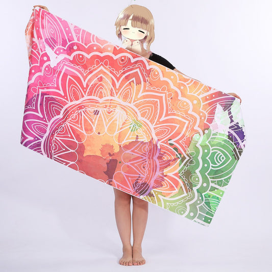 Print beach towel